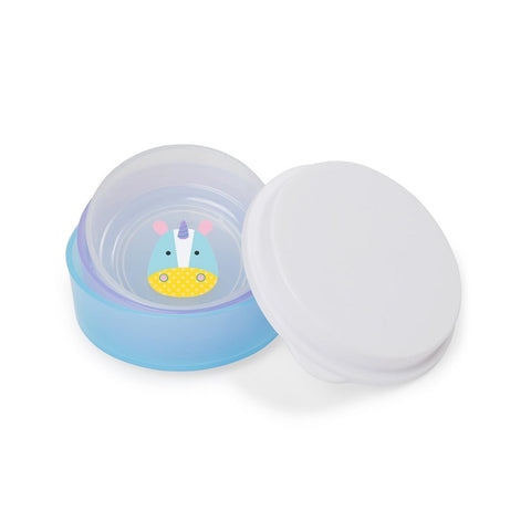 Skip Hop Zoo Kaydırmaz Beslenme Kase Seti Unicorn STD - Çatal Kaşık Tabak