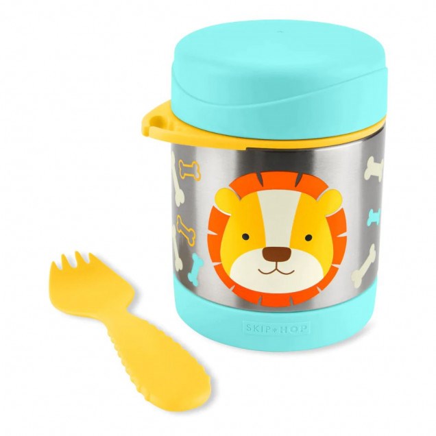Skip Hop Zoo Paslanmaz Çelik Termos Aslan STD