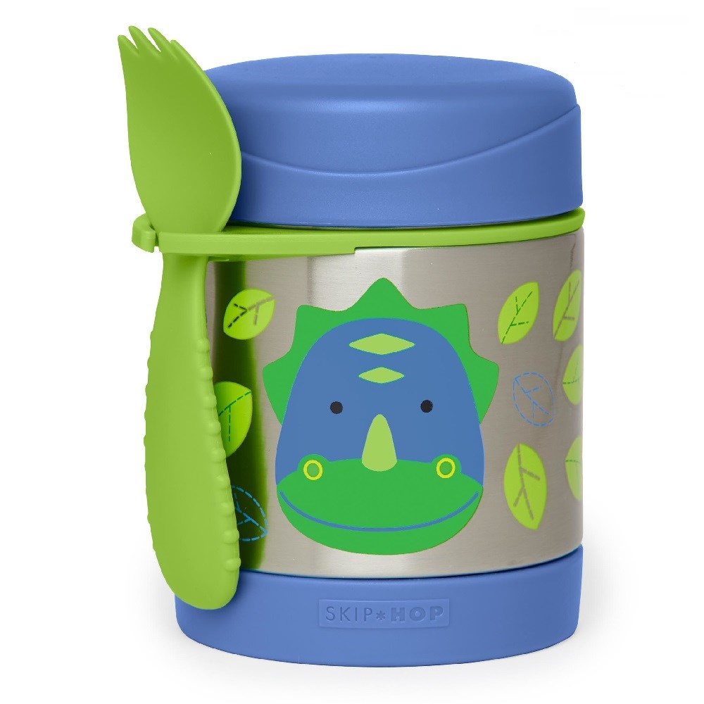 Skip Hop Zoo Paslanmaz Çelik Termos Dinozor STD