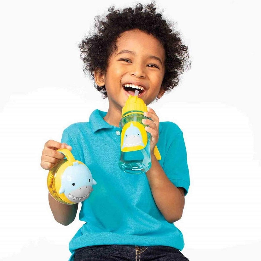 Skip Hop Zoo Pipetli Bardak 390 ml Köpek Balığı STD