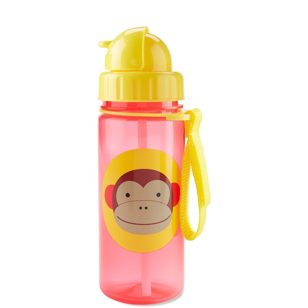 Skip Hop Zoo Pipetli Bardak 390 ml Maymun STD