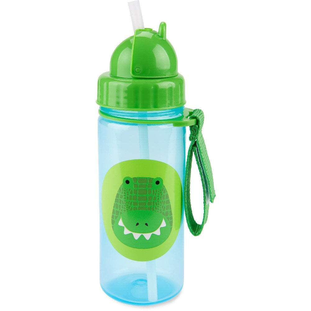 Skip Hop Zoo Pipetli Bardak 390 ml Timsah STD