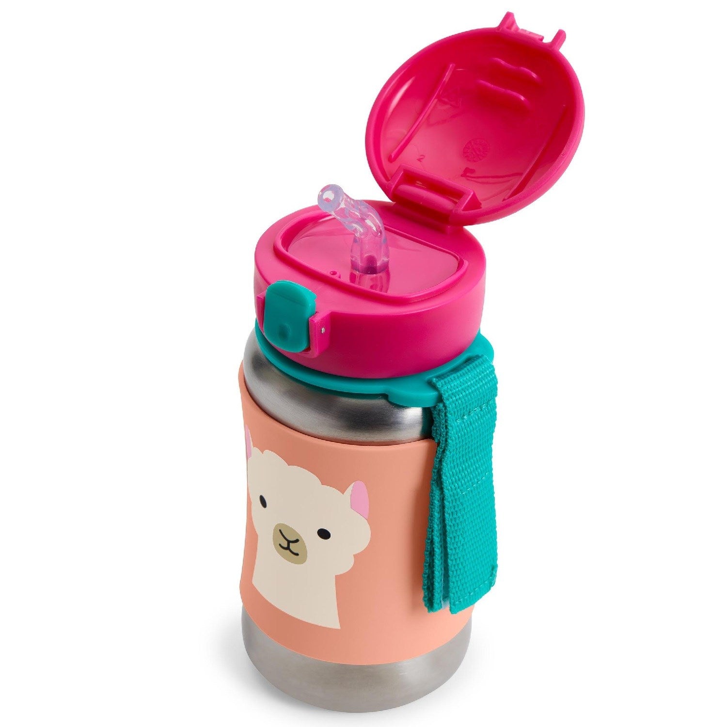 Skip Hop Zoo Pipetli Paslanmaz Çelik Suluk Lama STD