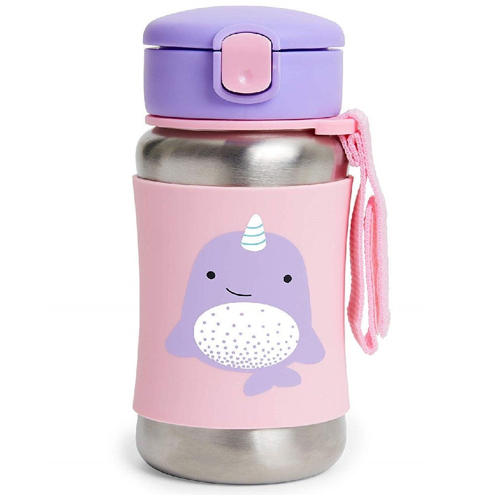 Skip Hop Zoo Pipetli Paslanmaz Çelik Suluk Narwhal STD