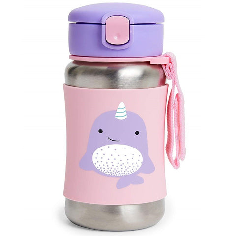 Skip Hop Zoo Pipetli Paslanmaz Çelik Suluk Narwhal STD