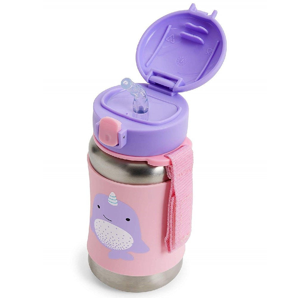 Skip Hop Zoo Pipetli Paslanmaz Çelik Suluk Narwhal STD