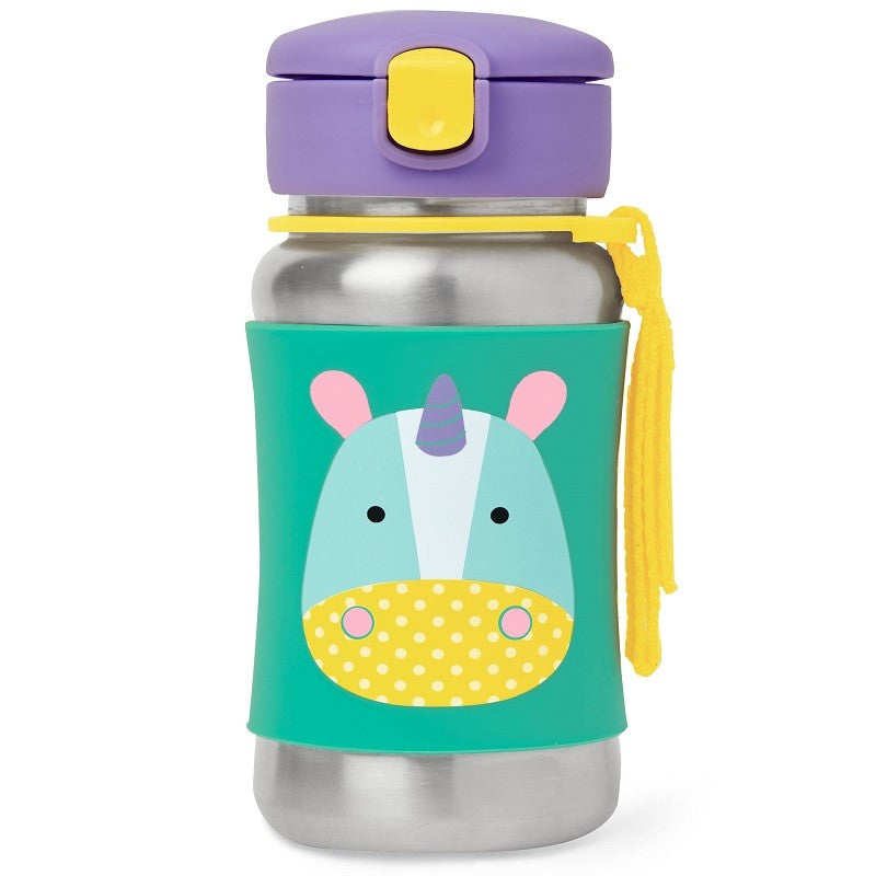 Skip Hop Zoo Pipetli Paslanmaz Çelik Suluk Unicorn STD