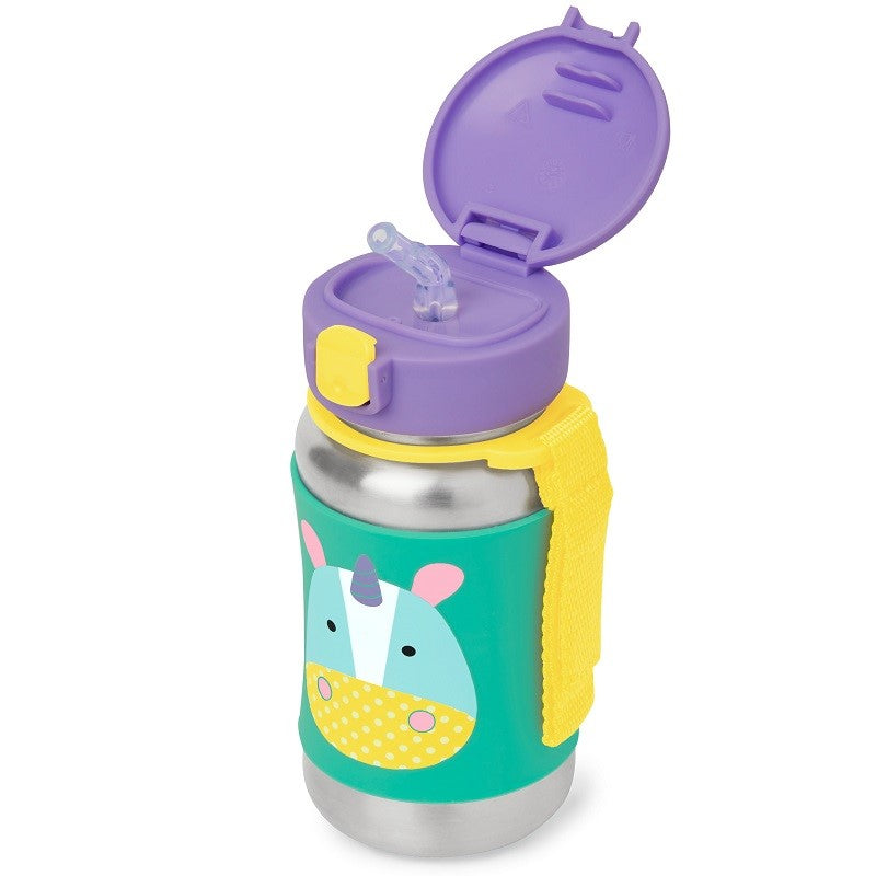 Skip Hop Zoo Pipetli Paslanmaz Çelik Suluk Unicorn STD