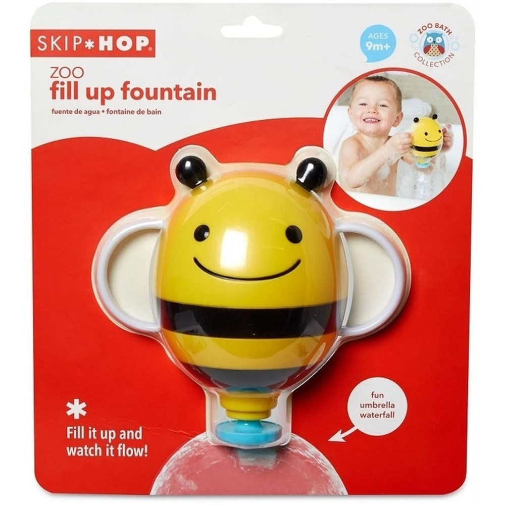 Skip Hop Zoo Şelale Efektli Banyo Oyuncağı Arı 9 Ay+ STD