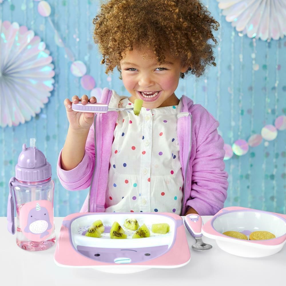 Skip Hop Zootensils Çatal Kaşık Seti Narwhal STD