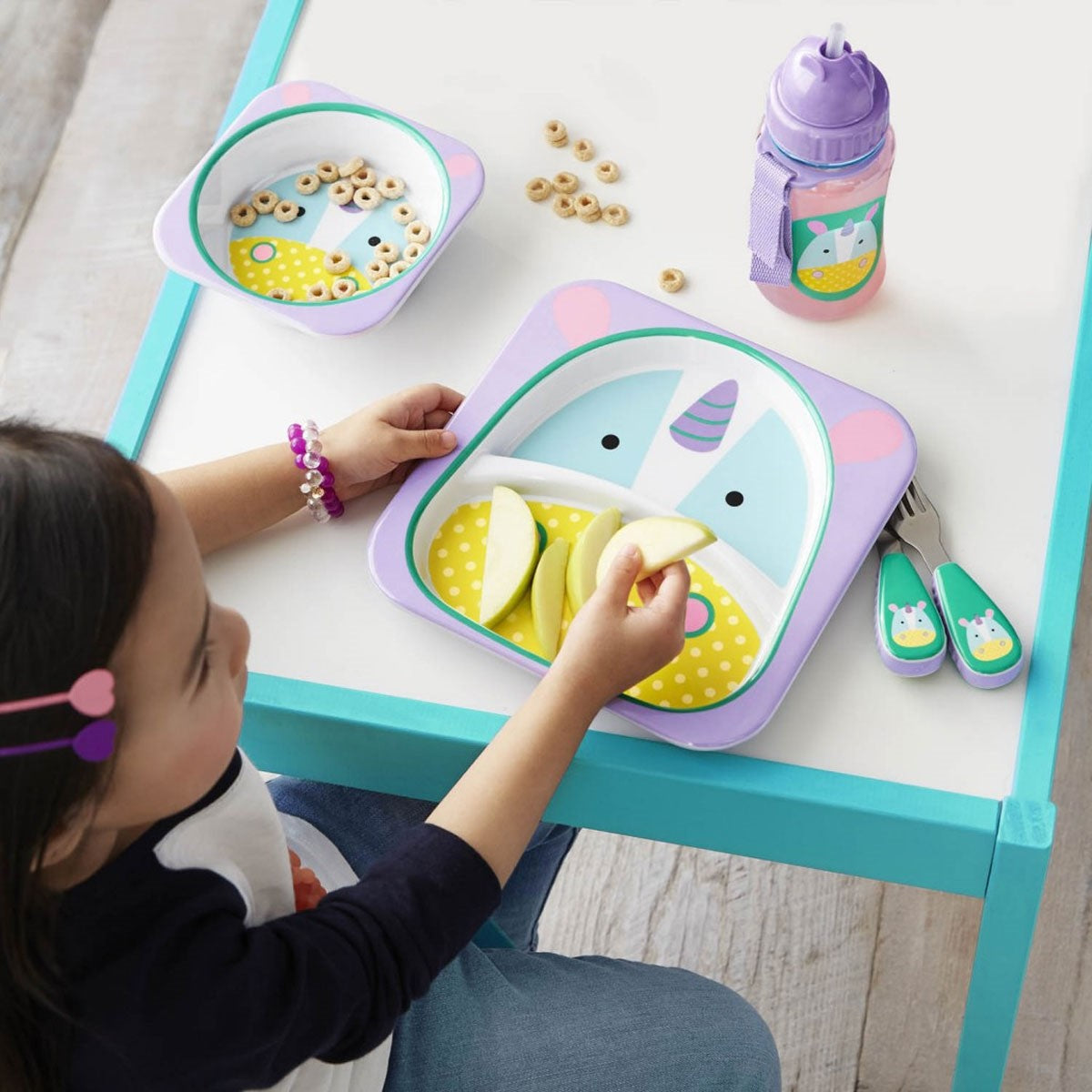 Skip Hop Zootensils Çatal Kaşık Seti Unicorn STD