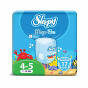 Sleepy 4-5 Beden Junior Mayo Külot Bez 7-18 kg 17 Adet