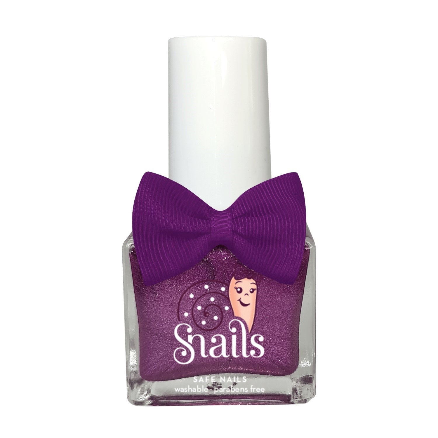 Snails Mini Su Bazlı Oje - Raspberry Pie Mor