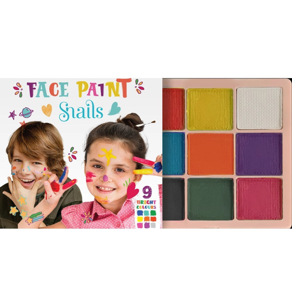 Snails Yüz Boyama Paleti -  Renkler Mor