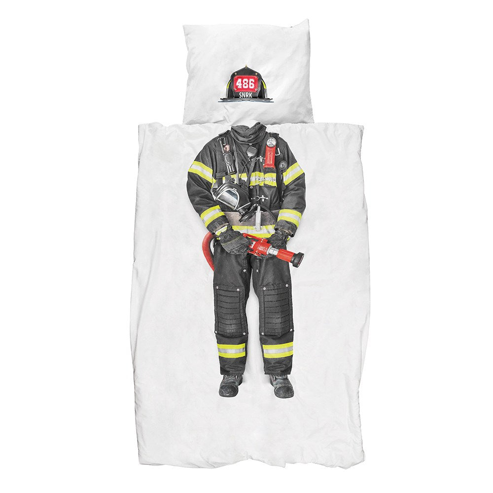 Snurk Nevresim Takımı 135*200 cm - Firefighter STD