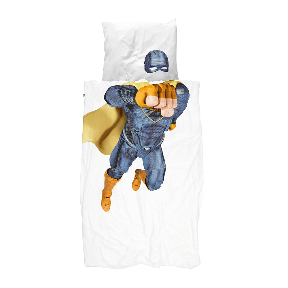 Snurk Nevresim Takımı 135*200 cm - Super Hero Blue STD