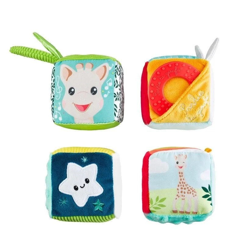 Sophie la Girafe Multi'activities +4lü Küp Oyuncak STD
