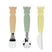 Sophie The Giraffe Metal Çatal Kaşık Takımı STD