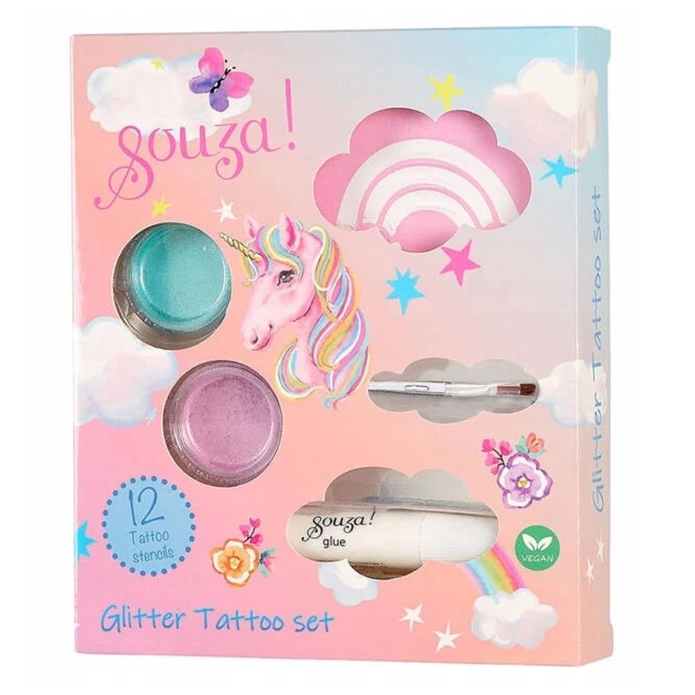 Souza Pırıltılı Dövme Seti - Unicorn