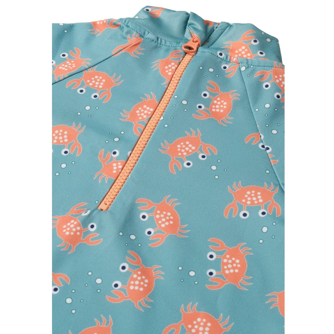 Miela Kids Erkek Bebek UV Korumalı  Tek Parça Mayo - Crazy Crab Mint