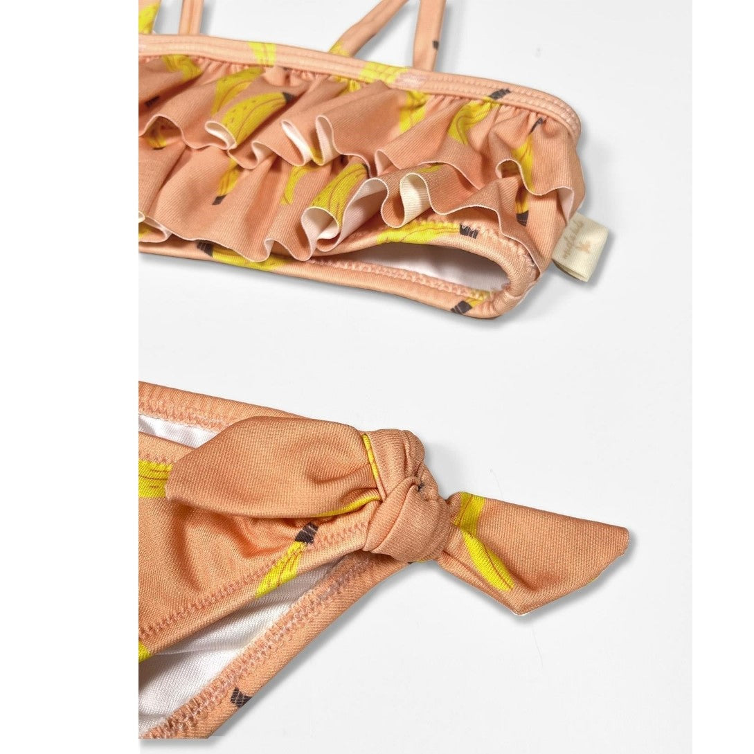 Miela Kids Kız Çocuk Bikini - Banana Somon