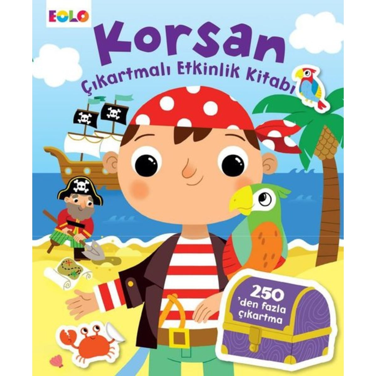 Eolo Korsan Çıkartmalı Etkinlik Kitabı