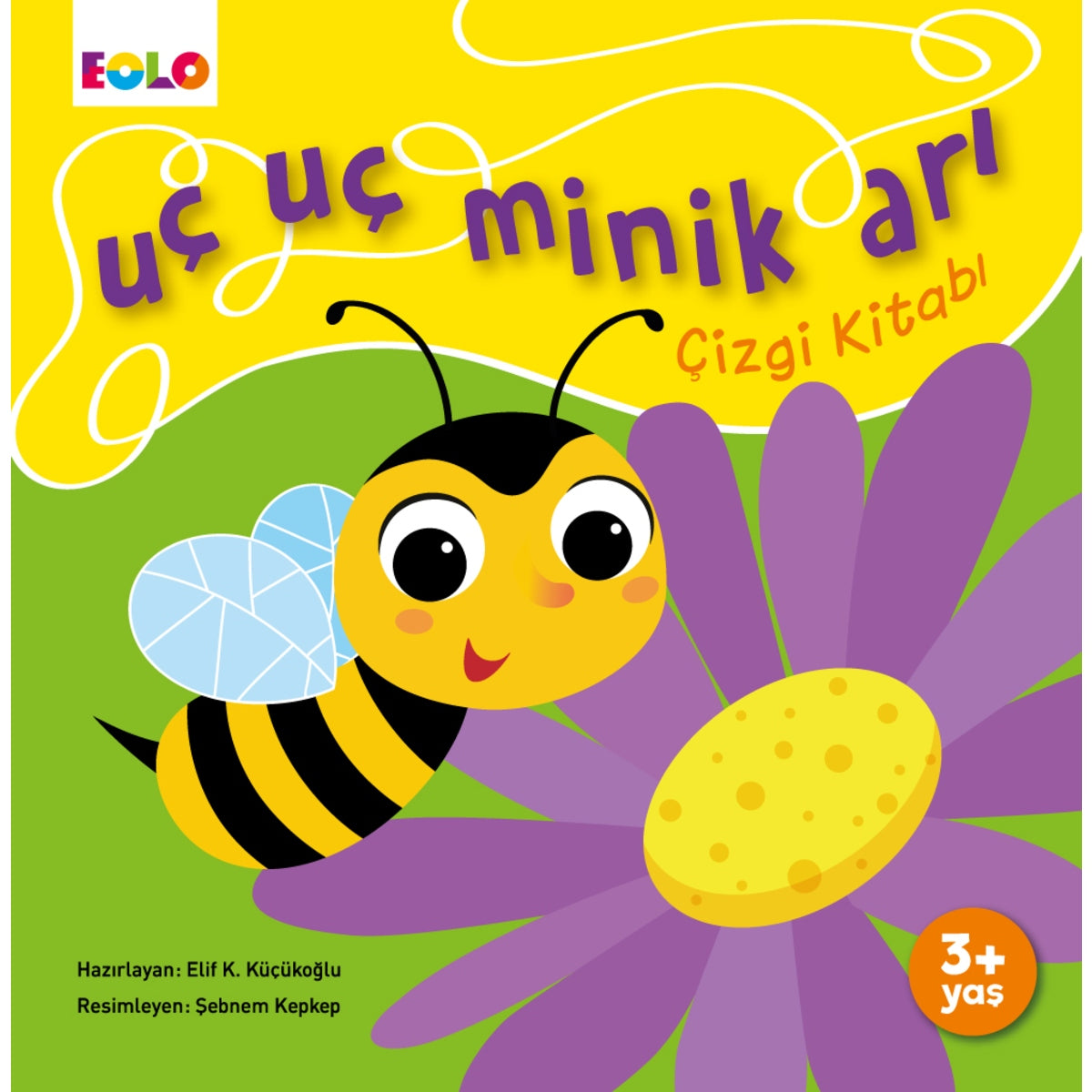 Eolo Uç Uç Minik Arı Çizgi Kitabı