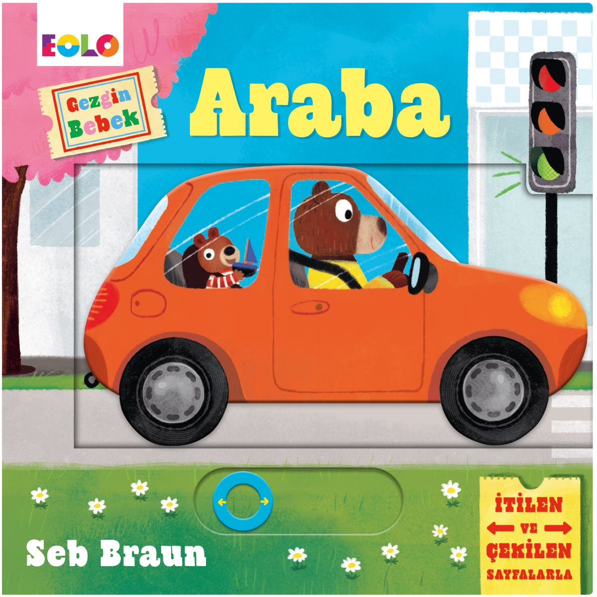 Eolo Hareketli Kitap Gezgin Bebek – Araba