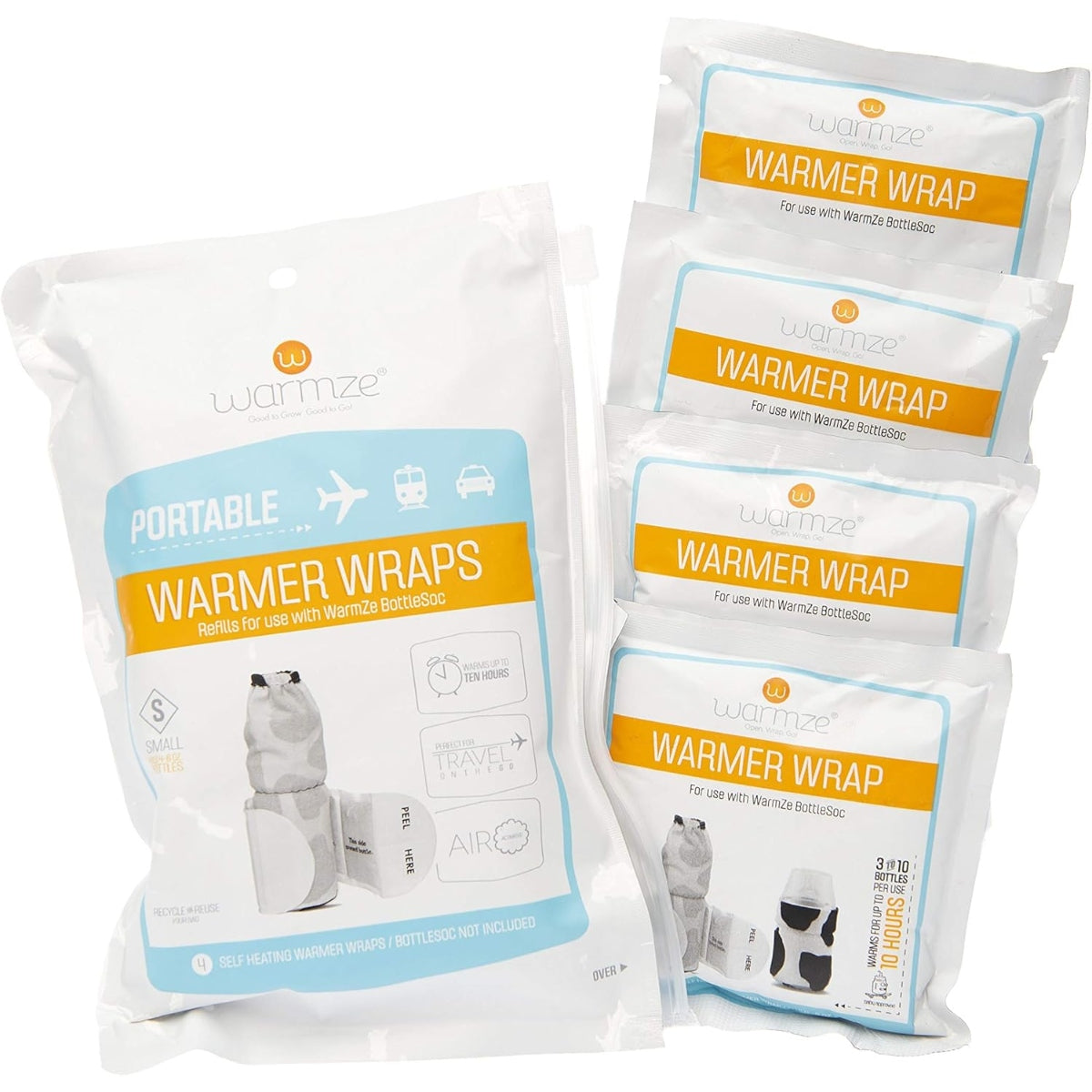 WarmZe Taşınabilir Biberon Isıtıcısı Yedek Ped Küçük Boy 4 lü STD
