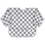 Bumkins Uzun Kollu Önlük (6-24 ay) - Charcoal Check