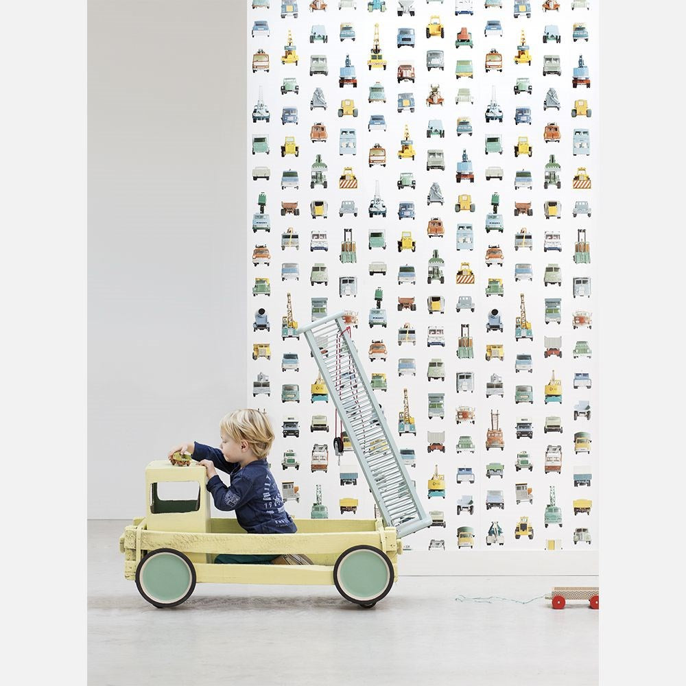 Studio Ditte Duvar Kağıdı - Work Vehicles
