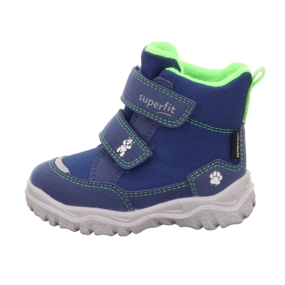 SuperFit Kışlık Erkek Çocuk Husky Goretex Bot Mavi