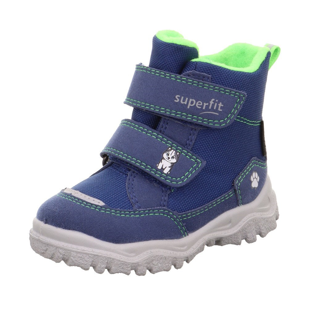 SuperFit Kışlık Erkek Çocuk Husky Goretex Bot Mavi