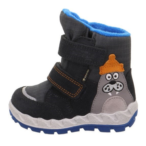 SuperFit Kışlık Erkek Goretex Bot Koyu Gri