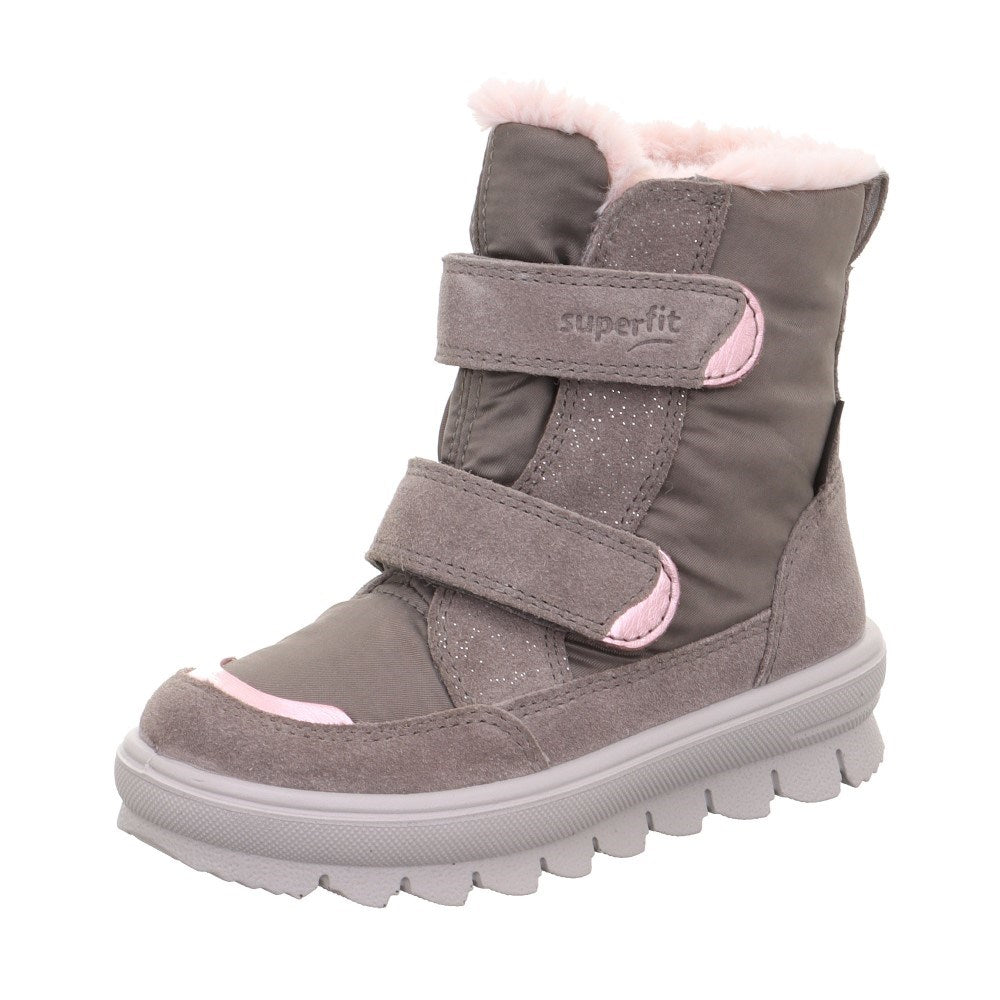 SuperFit Kışlık Kız Çocuk Flavia Goretex Bot Gri