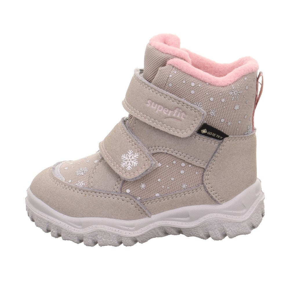 SuperFit Kışlık Kız Çocuk Husky Goretex Bot Bej