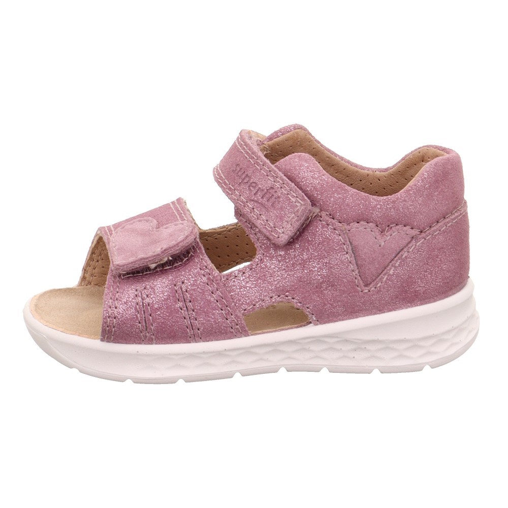 SuperFit Yazlık Kız Bebek Sandalet Lila