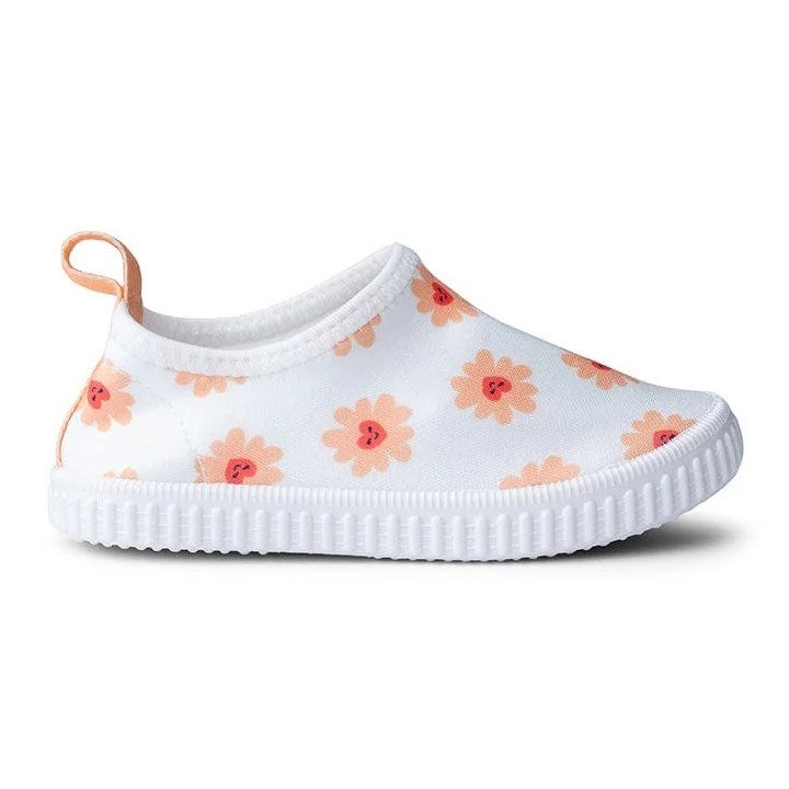 Swim Essentials Çocuk Kaydırmaz Deniz Havuz Patiği-Flower Ekru