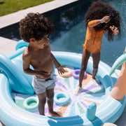 Swim Essentials Hello Sunshine Fıskiyeli ve Kaydıraklı Şişme Oyun Havuzu 210cm