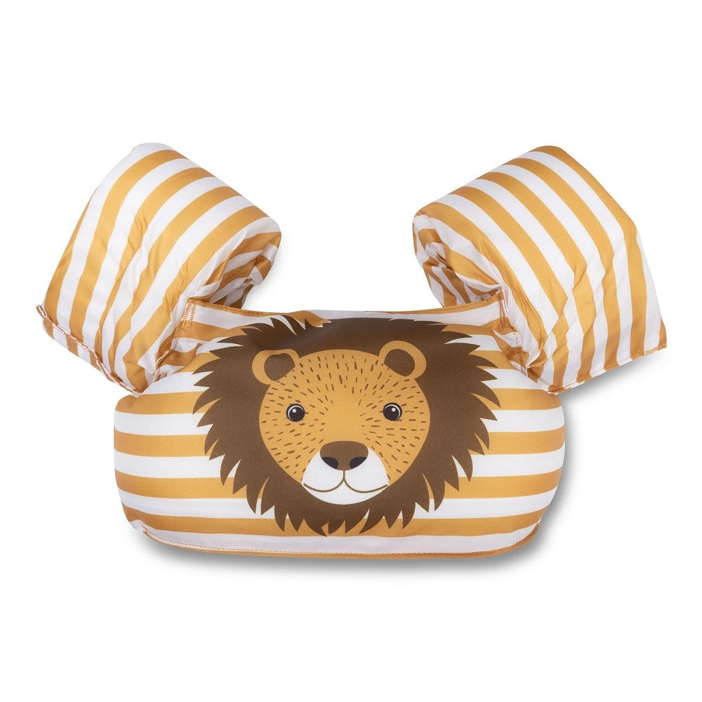 Swim Essentials Lion Puddle Jumper Kolluklu Yüzme Yeleği 2-6 Yaş Kahverengi