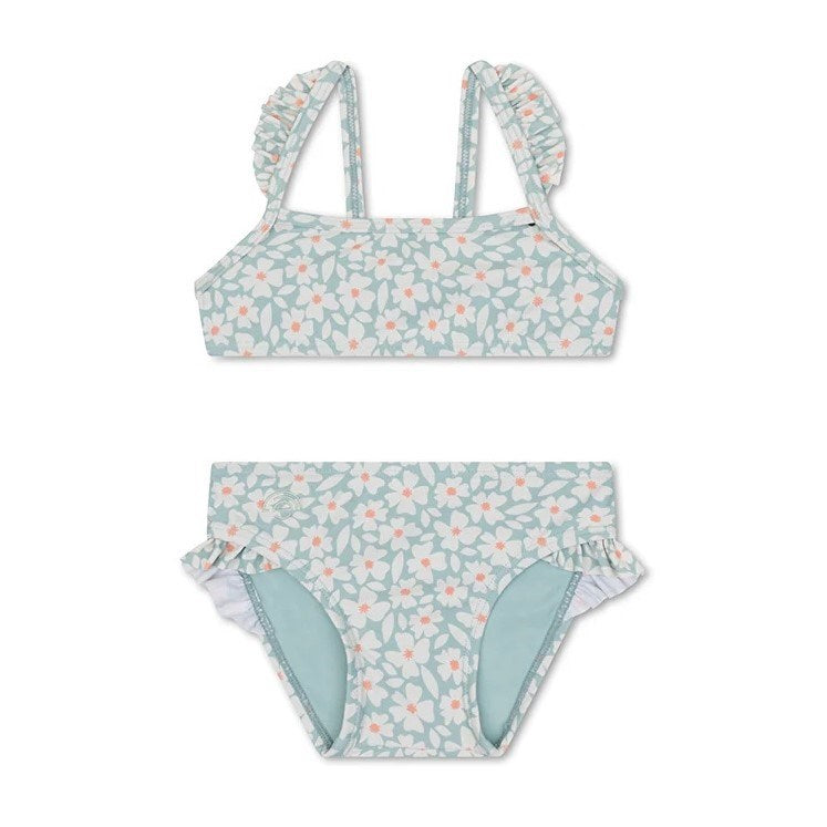 Swim Essentials Uv Korumalı Kız Çocuk Bikini- Florish Green Mint