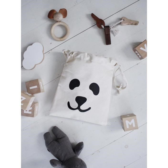 Tellkiddo Kumaş Sepet Panda Small STD