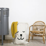Tellkiddo Kumaş Sepet Sleeping Bear STD
