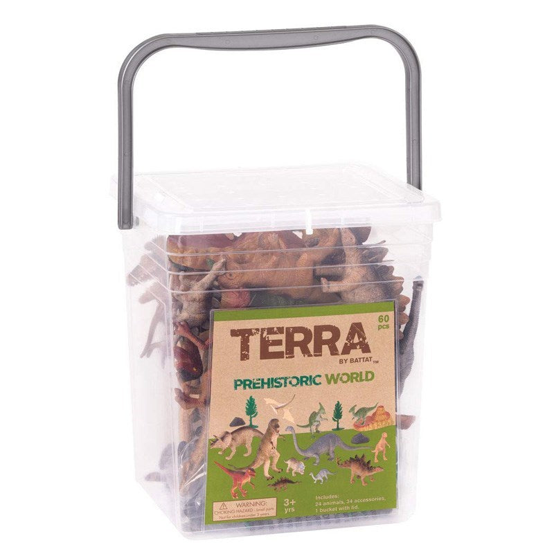 Terra Büyük Oyun Seti Dinozor Dünyası 60 Parça STD