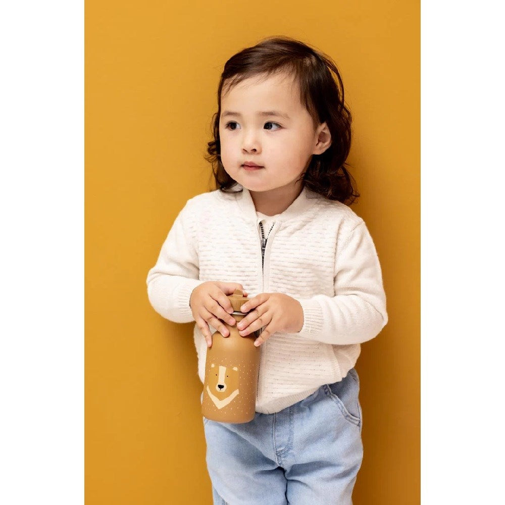 Trıxi Çocuk Çelik Su Şişesi 350 ml - Mr. Bear