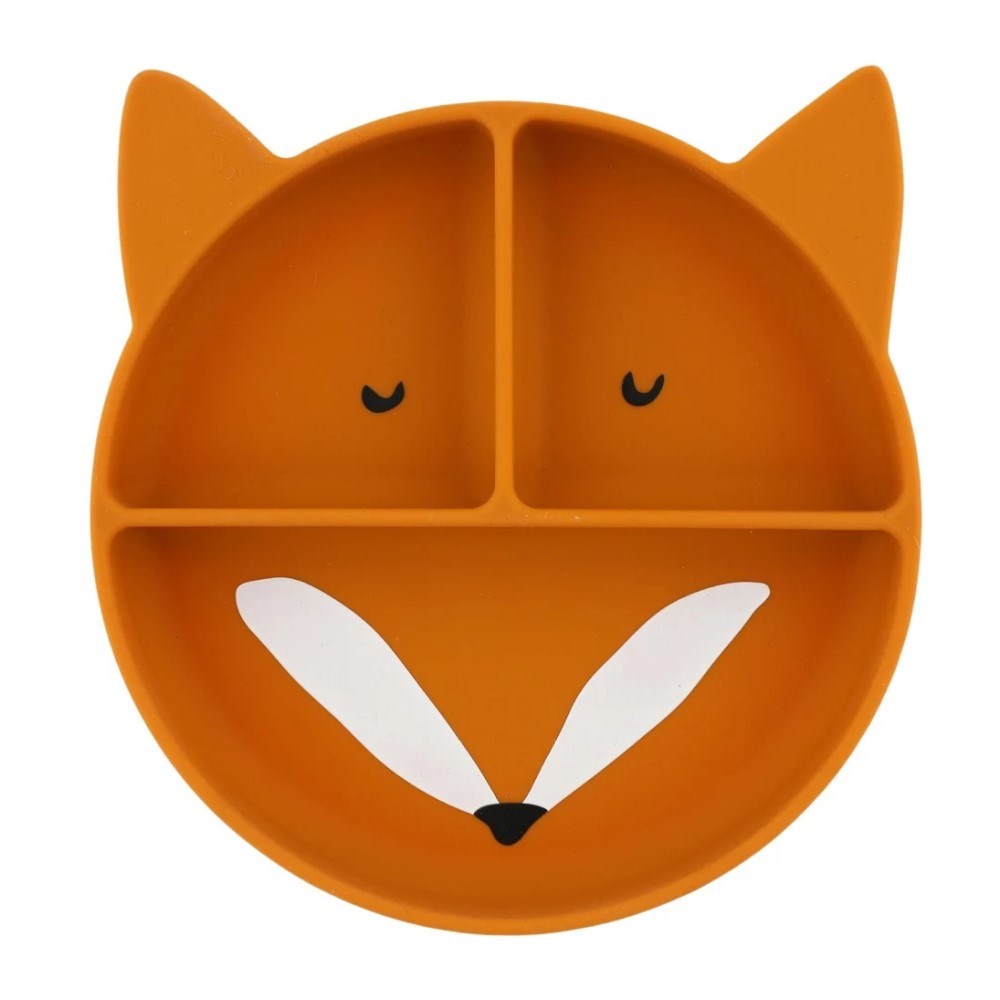 Trixie Divided Silikon Bölmeli Tabak- Mr. Fox