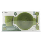 Trixie First Meal Kase Silikon İlk Yemek Seti- Mr.Dino