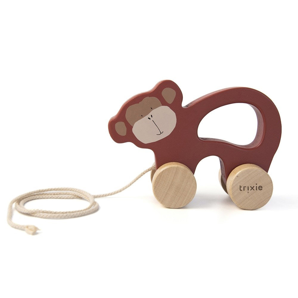 Trixie Mr. Monkey - Ahşap İpli Araba