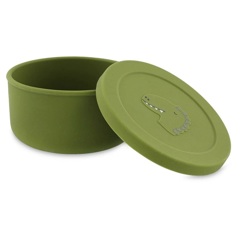 Trixie Snack Pot Silikon Kapaklı Kase - Mr.Dino