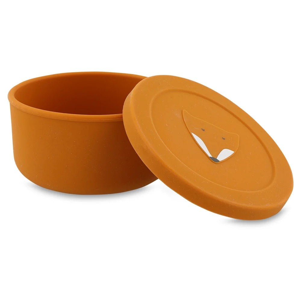 Trixie Snack Pot Silikon Kapaklı Kase - Mr.Fox